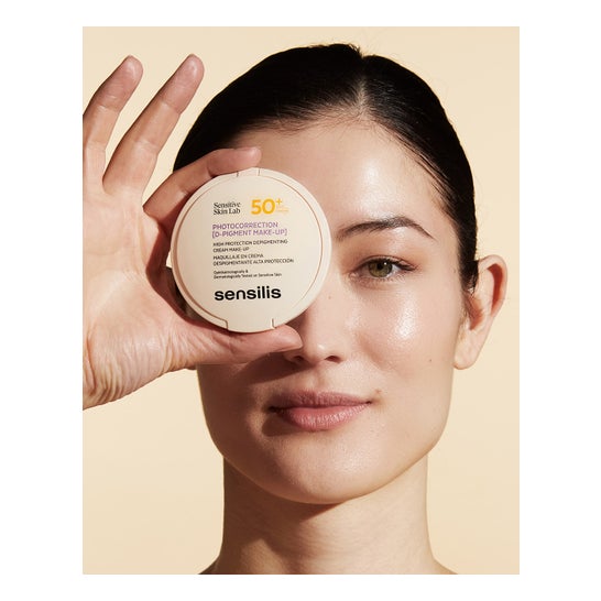 Sensilis Photocorrection [D-Pigment Make-Up SPF50+] Natural Rosé 10g