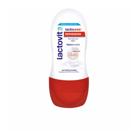 Lactovit Lactourea Roll-On Déodorant Rouge 50ml