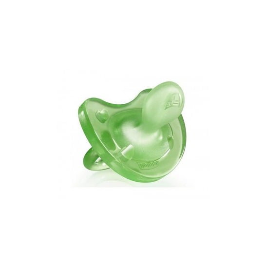 Chicco Physio Soft Silicone Bleu 6-12m+ 2