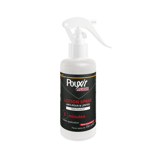 Pouxit Flash Traitement Anti-Poux & Lentes Spray 150ml
