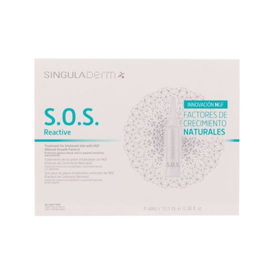 Singuladerm S.o.s Réactif 4 flacons X 10,5 Ml