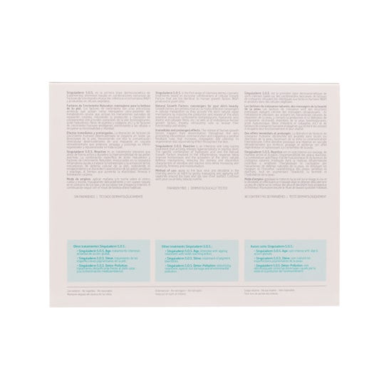 Singuladerm S.o.s Réactif 4 flacons X 10,5 Ml