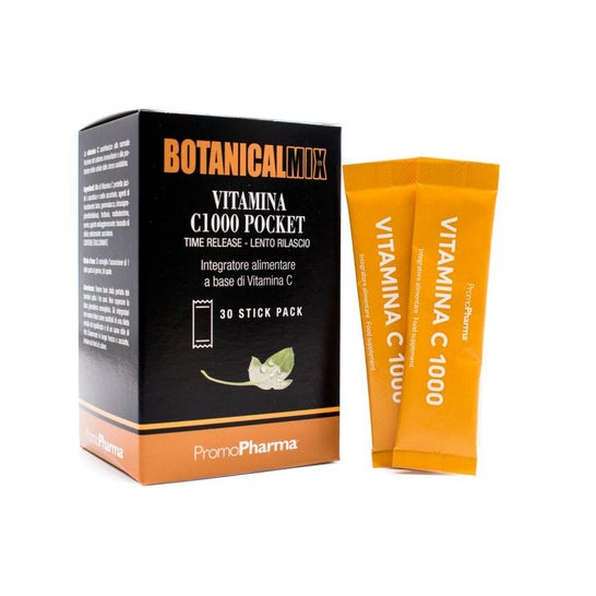 PromoPharma Botanical Mix VitamineC1000 Pocket 30 Sticks
