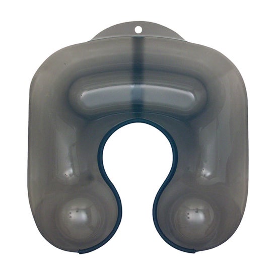 Eurostil Protector Cuello Plástico con Ribete Negro 33x36cm 1ud