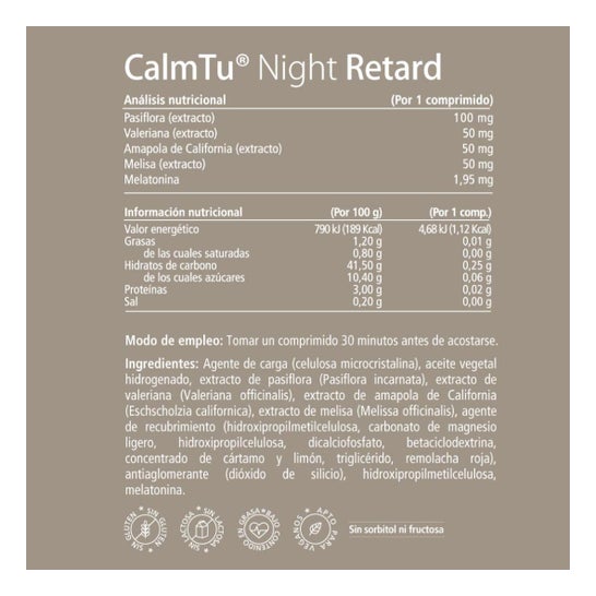 CalmTu Night Retard 60caps