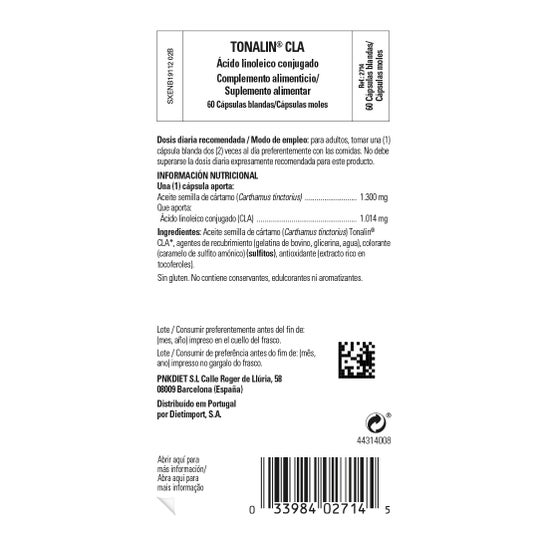 Solgar CLA Tonalin 1300mg 60 gélules