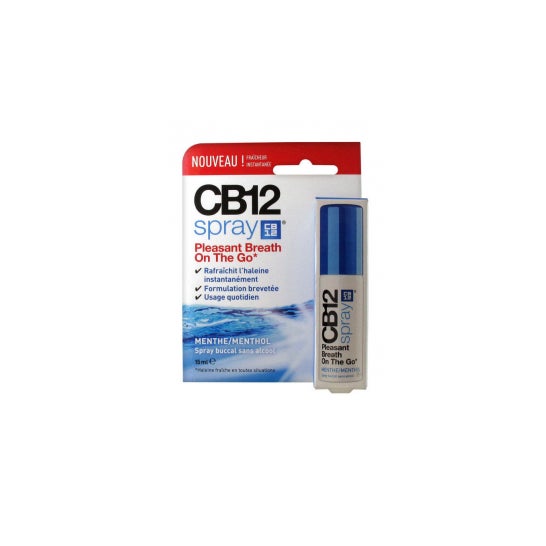 Cb12 Spray Buccal Sans Alcool Menthe 15ml