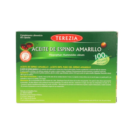 Terezia Huile d'Argousier 60 Gélules