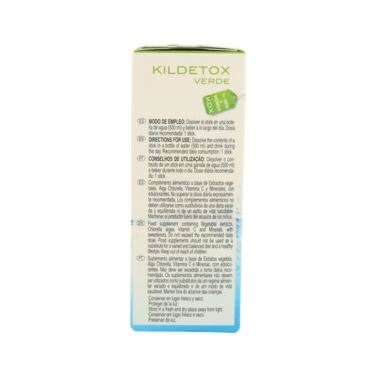Kildetox Vert purifiant 18 bâtonnets
