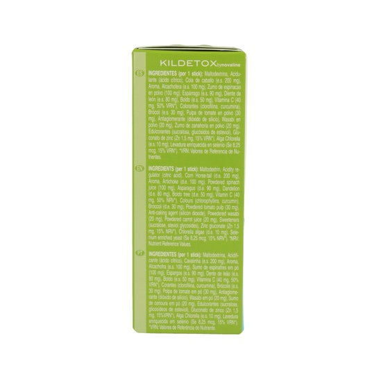 Kildetox Vert purifiant 18 bâtonnets