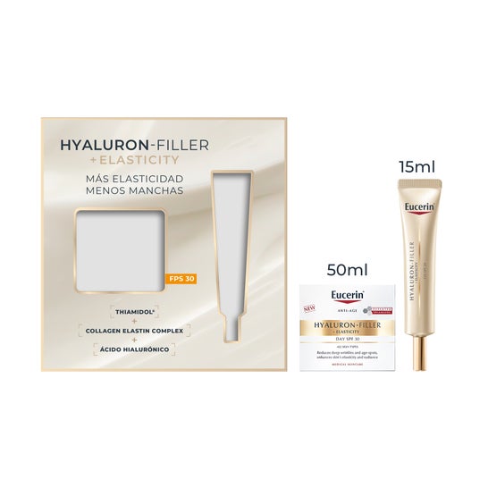 Eucerin Pack Hyaluron‑Filler Elasticity Soin de Jour SPF 30 + Contour des Yeux