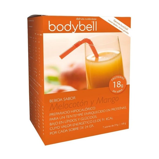 Bodybell Mango Peach Flavor Feach Drink Drink Canister