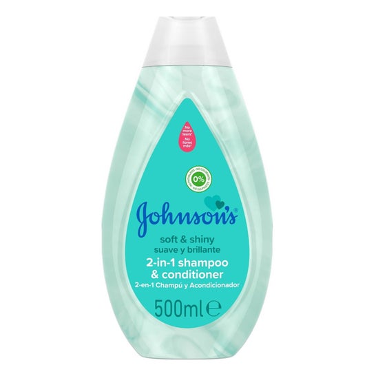 Shampooing et après-shampooing Johnson's Baby Soft & Shiny 500g