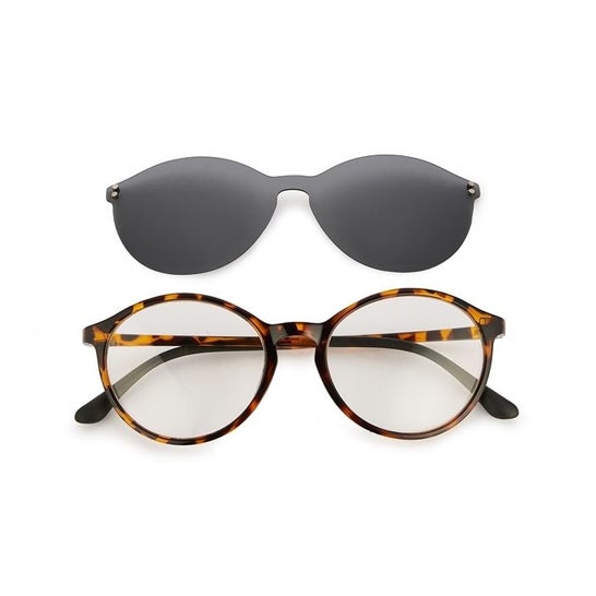 Nordic Vision Lunettes Easy Duo Reading + Sun Square +1,50 1 Unité
