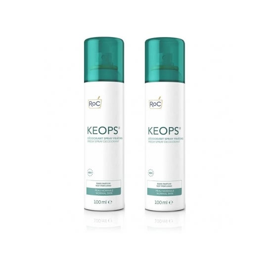 RoC Keops Fresh Déodorant en spray 2x100ml