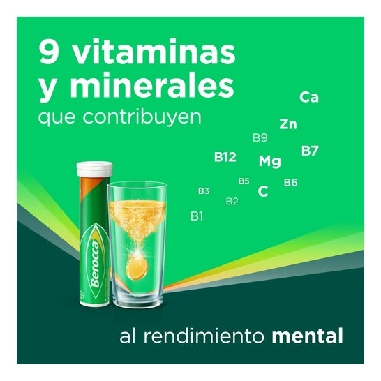 Berocca® Performance Orange 30 Comprimés Effervescents