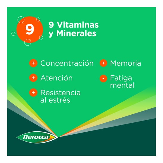 Berocca® Performance Orange 30 Comprimés Effervescents