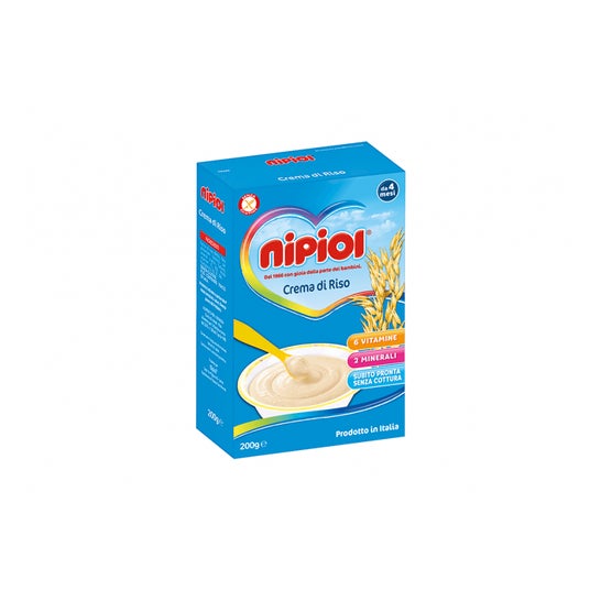 Nipiol Crème Céréales Riz 200g