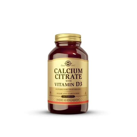 Solgar citrate de calcium avec de la vitamine D3 240comp Solgar citrate de calcium avec de la vitamine D3 240comp