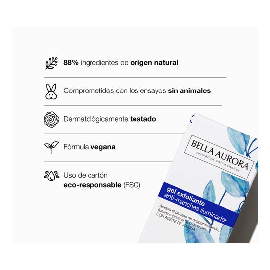 Gel exfoliant Bella Aurora 75ml