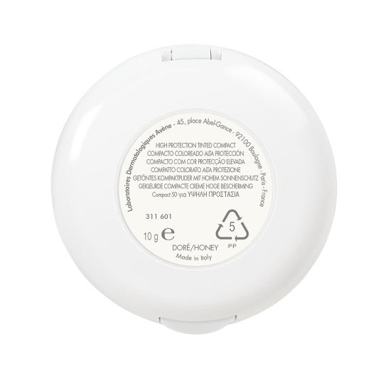 Avène Compact Color Haute Protection SPF50 Doré 10 g