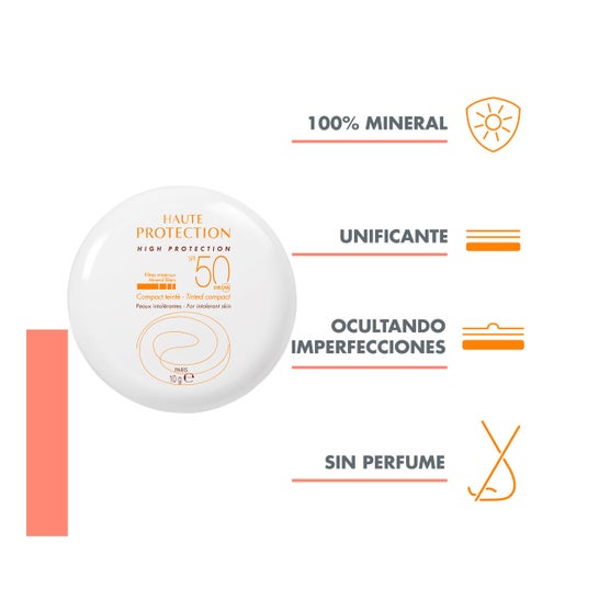 Avène Compact Color Haute Protection SPF50 Doré 10 g