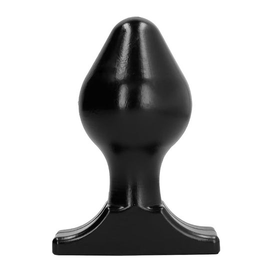 All Black Anal Plug 16x8cm 1pc
