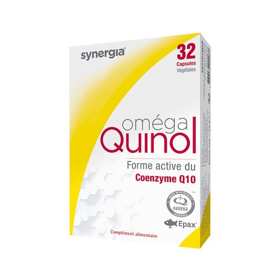 Synergia Omega Quinol Caps 32