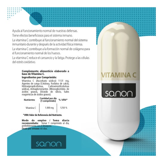Sanon Vitamine C 1700mg 60comp