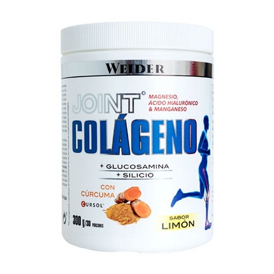 Weider Colágeno + Glucosamina + Silicio Sabor Limón 300g