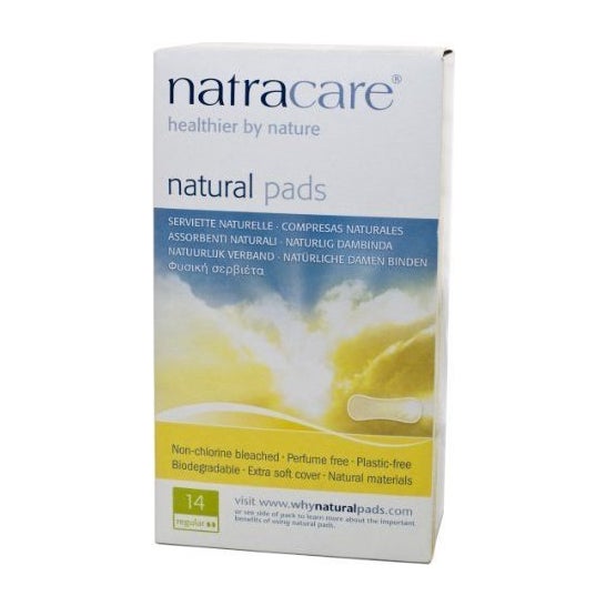Natracare Regular pad maxi pads 14 pièces