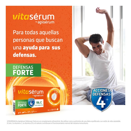 Apiserum Vitaserum Forte 30 Comprimés