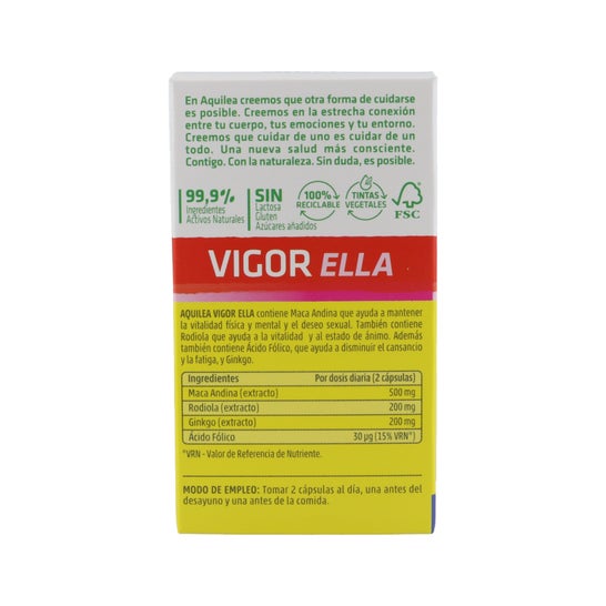 Aquilea Vigor pour Elle 60 gélules