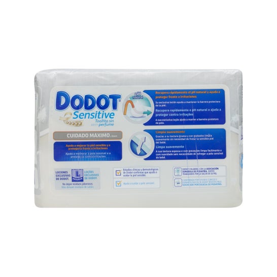 Dodot Sensitive Lingettes 108 unités