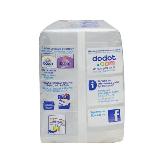 Dodot Sensitive Lingettes 108 unités