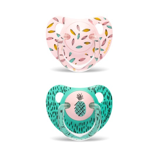Suavinex Silicone Soother T Anatomique + 18 M 2 U