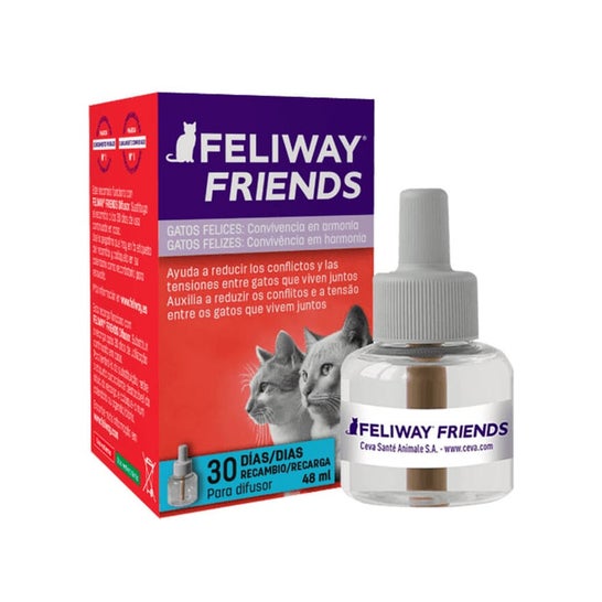 Feliway Friends Parfum Intérieur Recharge 48ml