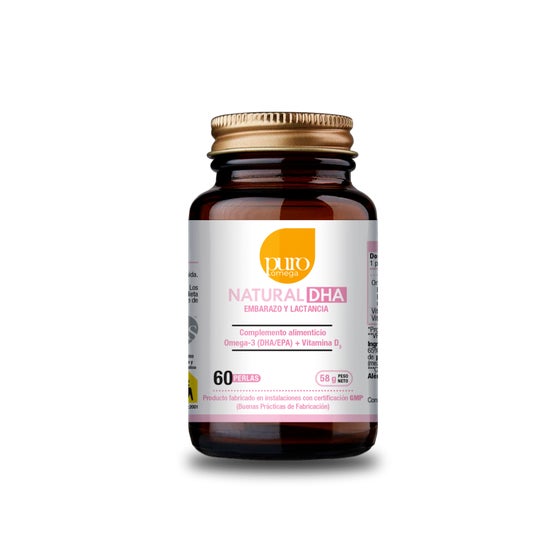 Puro Omega Naturel DHA Grossesse Lactation 60 Gélules