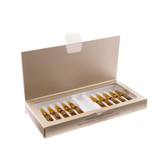 Be+ ampoules vitamine C pure 15% antioxydant 10amp