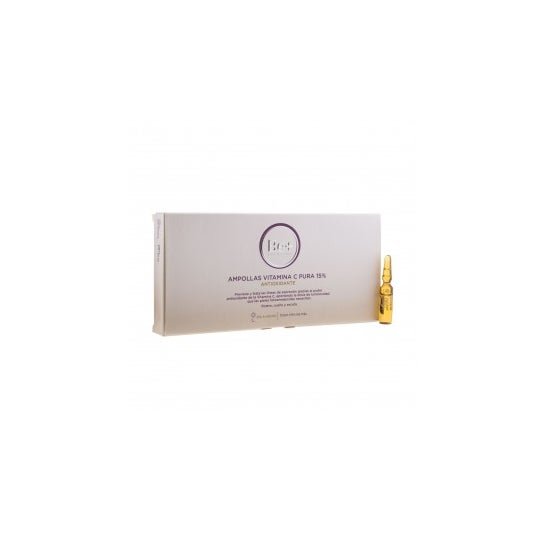 Be+ ampoules vitamine C pure 15% antioxydant 10amp