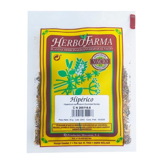 Herbofarma Hypericum Emballé Sous Vide 20g