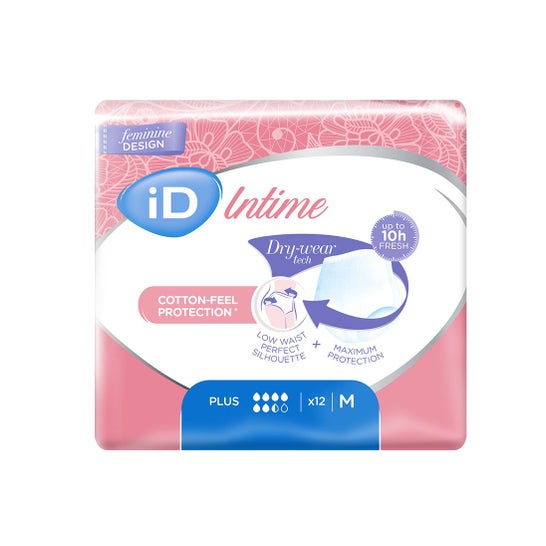 iD Intime Couches Féminines Normal Taille M 12uts