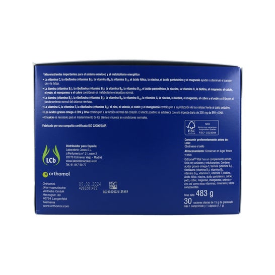 Orthomol Vital F 30 Enveloppes