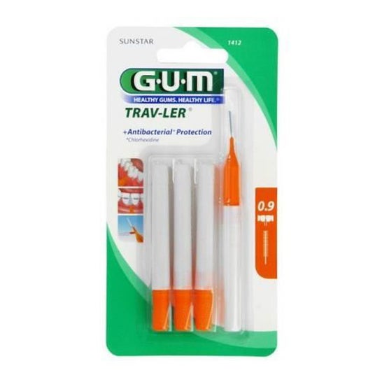 Gum Trav-ler Protection Antibactérienne 0.9mm Set