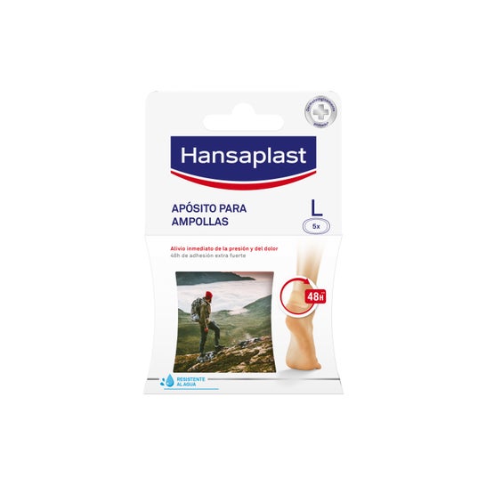 Hansaplast avec de grandes ampoules 5 pansements