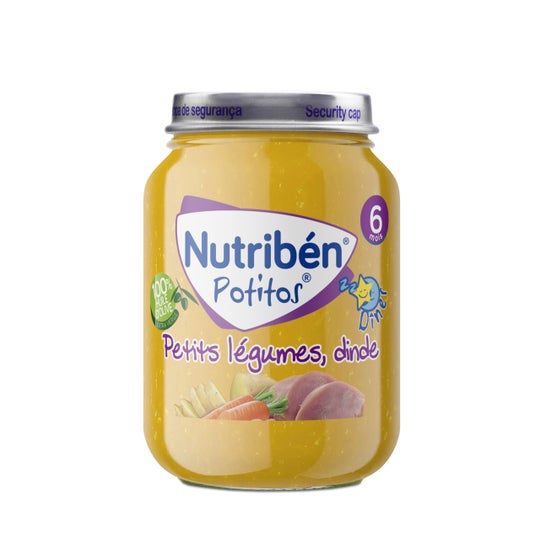 Nutribén® Potitos® Petits Légumes, Dinde 190g