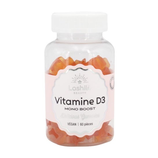 Lashile Beauty Vitamine D3 60 Gélules