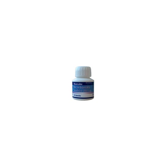 Bicarbonate de soude Bluecube 500 Mg 60 Caps