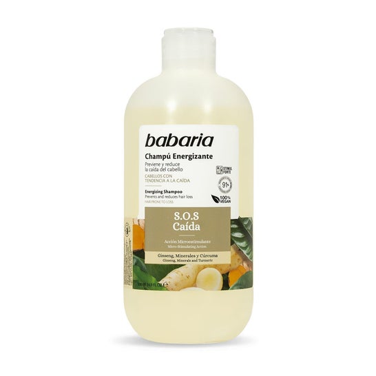 Babaria S.O.S. Shampooing énergisant contre la chute des cheveux 500ml