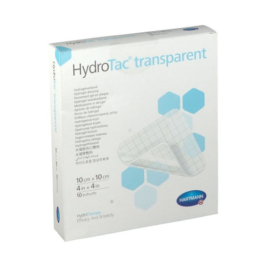 Hydrotac Transp Pans 10X10cm 10uds